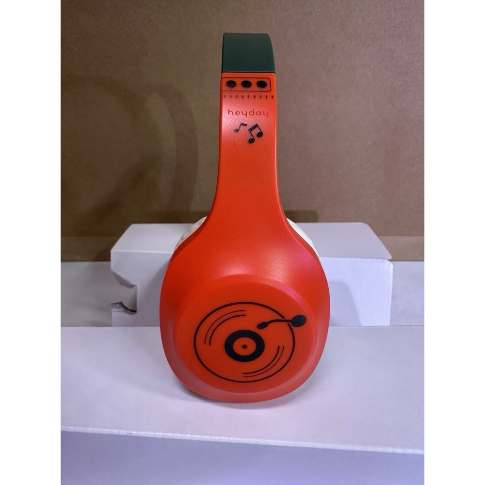 HEYDAY Wireless Headphones On Ear  Bluetooth Rechargeable 33 Foot Range - Picture 4 of 5
